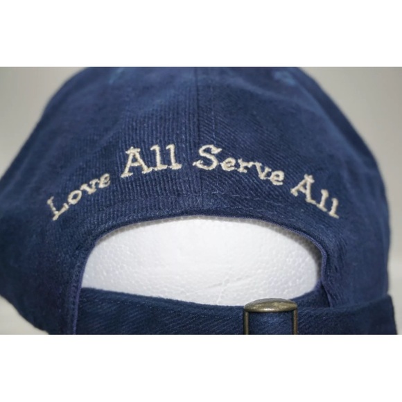 VTG Hard Rock Cafe Banff Love All Serve All Adjustable Hat LOGO Retro Men's - Picture 5 of 7